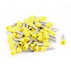 Wire Crimp Insulated Ferrule Cord End Pin Terminal AWG10 with 60 Piece, Yellow