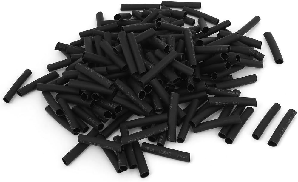 400pcs 2:1 Shrinking rate 4mm Dia Heat Shrink Tubing Tube Wrap Wire