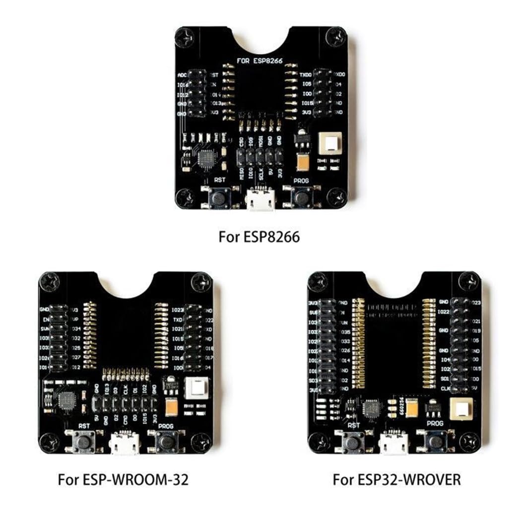 LinkMejor ESP-32 Entwicklungsboard Programmer Tool Brennvorrichtung Werkzeug Teststecker Downloader für ESP-32 ESP32