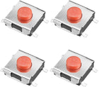 6x6x3.1mm Panel Mini/Micro/Small PCB Surface Mounted Devices SMT Momentary Tactile Tact Push Button Switch 100PCS
