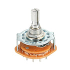 3P4T 3 Pole 4 Position Selectable Single Deck Band Selector Rotary Switch