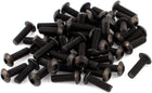 50Pcs Black M4 X 12mm Alloy Steel Hex Socket Button Head Machine Screws Bolts