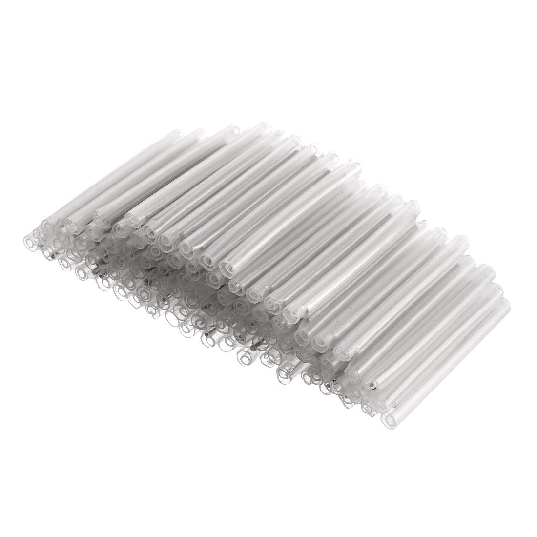 40mm 3.6mm OD Fiber Optic Fusion Splice Tube Protector Sleeves, Clear Heat Shrinkable Tubing- 400pcs