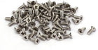 M2.5x6mm 316 Stainless Steel Phillips Socket Flat Head Machine Screws 80pcs