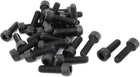 M5 x 16mm 12.9 Alloy Steel Hex Socket Head Cap Screws Bolt Black 30pcs