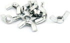 10 pcs 5mm Coarse Thread Qucik Release Metal Wingnut Hardware