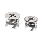15pcs 15mm Dia, 20pcs 13mm Dia Furniture Cam Lock Nut Connector Fittings