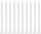 10 Pcs Epoxy Tubes Static Mixer, 6.02-inch Plastic Resin Mixing Nozzle Flat Buckle for AB Glue Adhesive Gun Applicator 50ml Cartridges, White