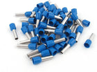 50 x Cord End Terminal Tubular Pre Insulated Ferrule Blue E6012 10AWG