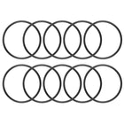 Nitrile Rubber O-Rings 33.6mm OD 30mm ID 1.8mm Width, Metric Nitrile Rubber Sealing Gasket for Automotive Machine Plumbing, Pack of 10