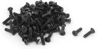 M3 X 12mm Metric Hex Socket Countersunk Head Screw Bolts Black 100PCS