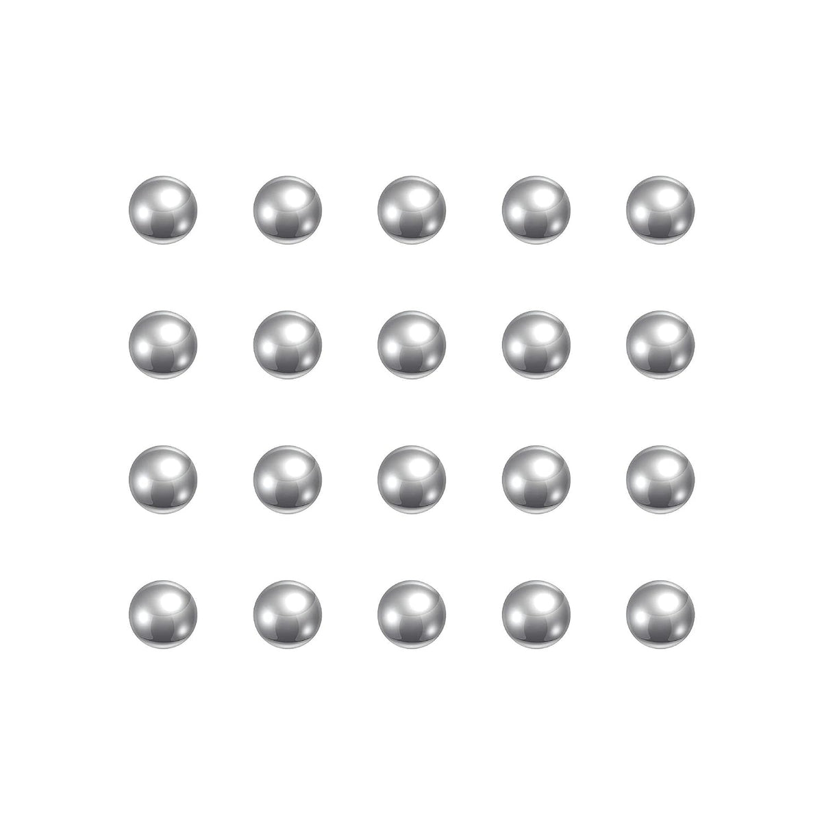 200pcs 3.5mm 201 Stainless Steel Bearing Balls G200 Precision