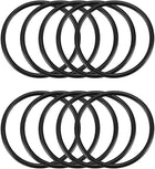 Nitrile Rubber O-Rings, 39mm OD 34mm ID 2.5mm Width, Metric Sealing Gasket, Pack of 10