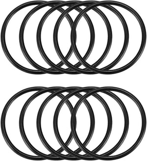 Nitrile Rubber O-Rings, 39mm OD 34mm ID 2.5mm Width, Metric Sealing Gasket, Pack of 10