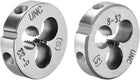 6-32 & 8-32 UNC Round Die Set, Machine Thread Right Hand Threading Die, Alloy Tool Steel