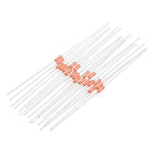 20PCS NTC Thermistors Resistors MF58 3950B 200K Ohm Glass Sealed Temperature Sensors