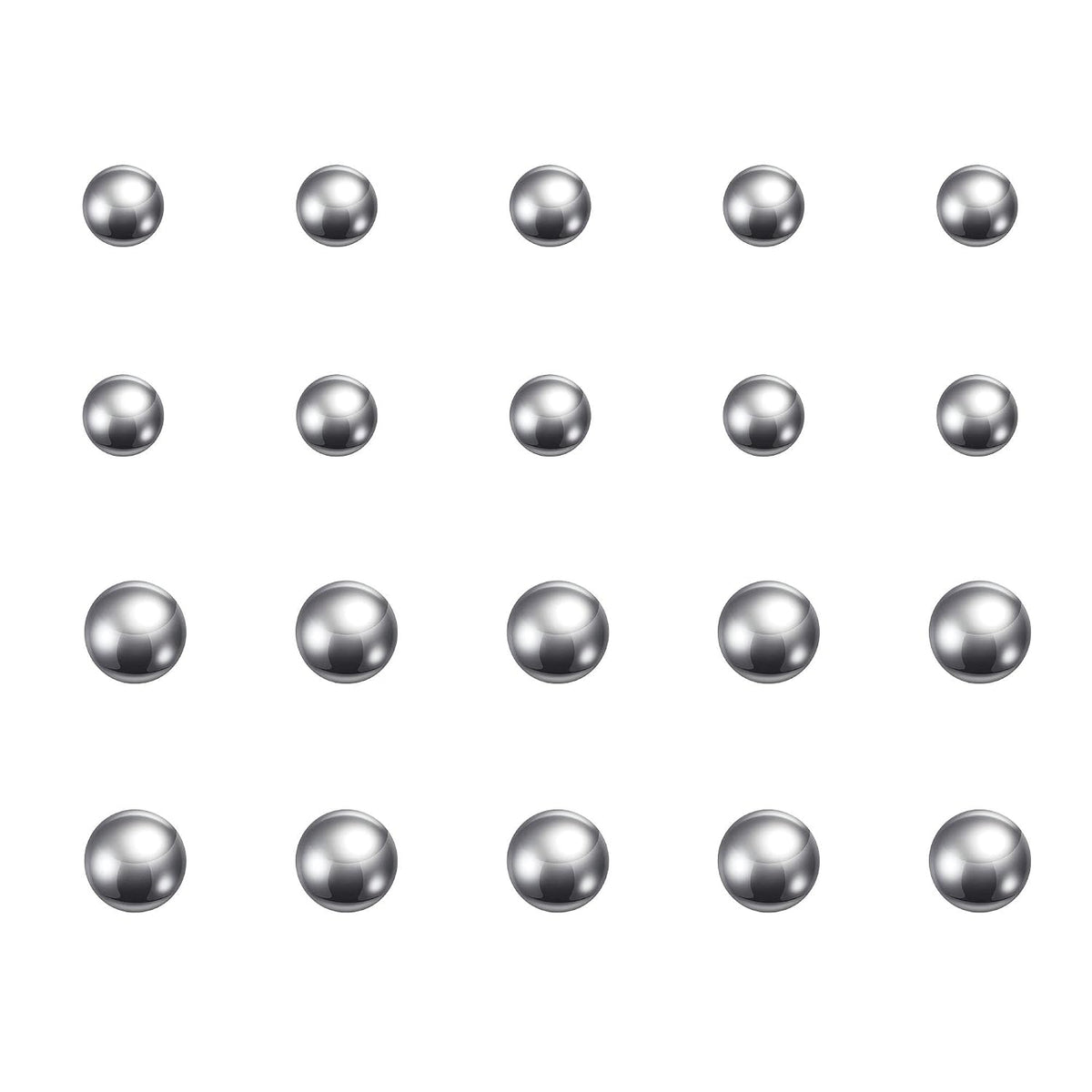 200pcs 2mm, 2.5mm Chrome Steel Bearing Balls G25 Precision