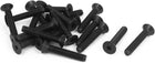 M5 x 30mm Metric Hex Socket Countersunk Head Screw Bolts Black 20PCS