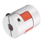 Aluminum Plum Shaft Coupling 6mm to 6mm Bore L25xD20 Flexible Coupler Joint for Machine and Servo Stepped Motor Pack of 1