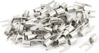50PCS Uninsulated Furcate Fork Terminals Cable Lug SNBS5.5-4 AWG 12-10