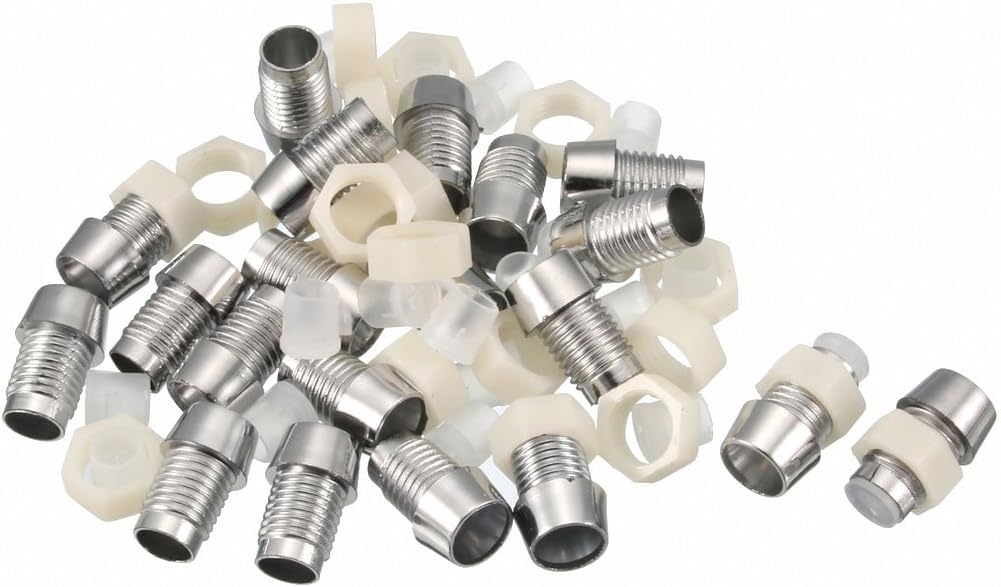 20pcs 5mm LED Lamp Holder Light Bulb Socket Plastic Chrome Plated for Light-emitting Diode Lighting
