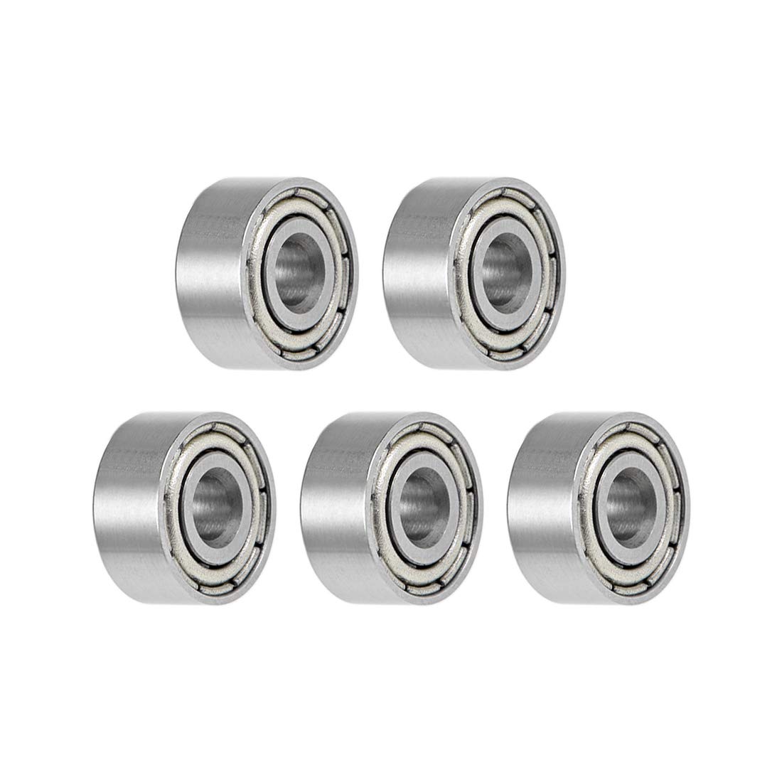 MR93ZZ Deep Groove Ball Bearings 3mm Inner Dia 9mm OD 4mm Bore Double Shielded Chrome Steel Z2 5pcs