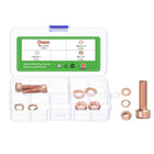 Hex Socket Bolts Kits (M8), Red Copper Cup-Shaped Head Cap Hex Socket Head Cap Screw