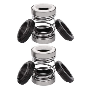 Water Pump 16mm ID Ceramic Ring Sealing Shaft Mechanical Seal 2pcs