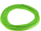 Latex Tubing 1/16-inch ID 1/8-inch OD 33ft Elastic Rubber Hose Fluorescent Green