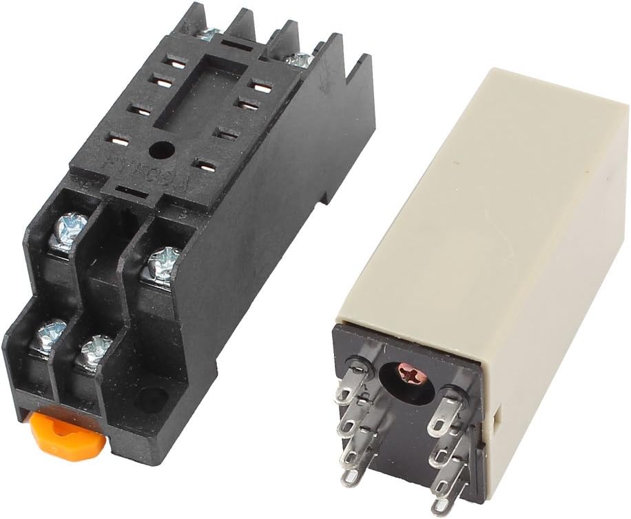 H3Y-2 AC 110V DPDT 10S 8 테르미널 지연 타이머 타임 렐리ay 소켓