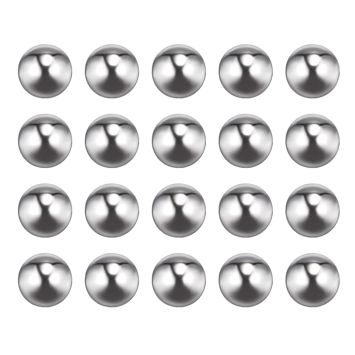 25pcs 13mm 201 Stainless Steel Bearing Balls G1000 Precision