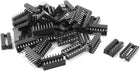 40pcs 2.54mm PCB Board 2 Row 16-Pin DIP Solder Type IC Socket Adapter