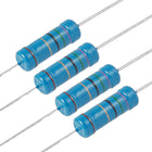 75 Ohm 3W Watt Axial Lead Metal Film Resistors 100 Pcs