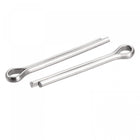 Split Cotter Pin, 4mm x 35mm Stainless Steel Clip Fastener Fitting for Automotive, Mechanics, Silver Tone, 15Pcs