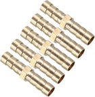 8mm Brass Barb Hose Fitting Straight Connector Coupler 5pcs