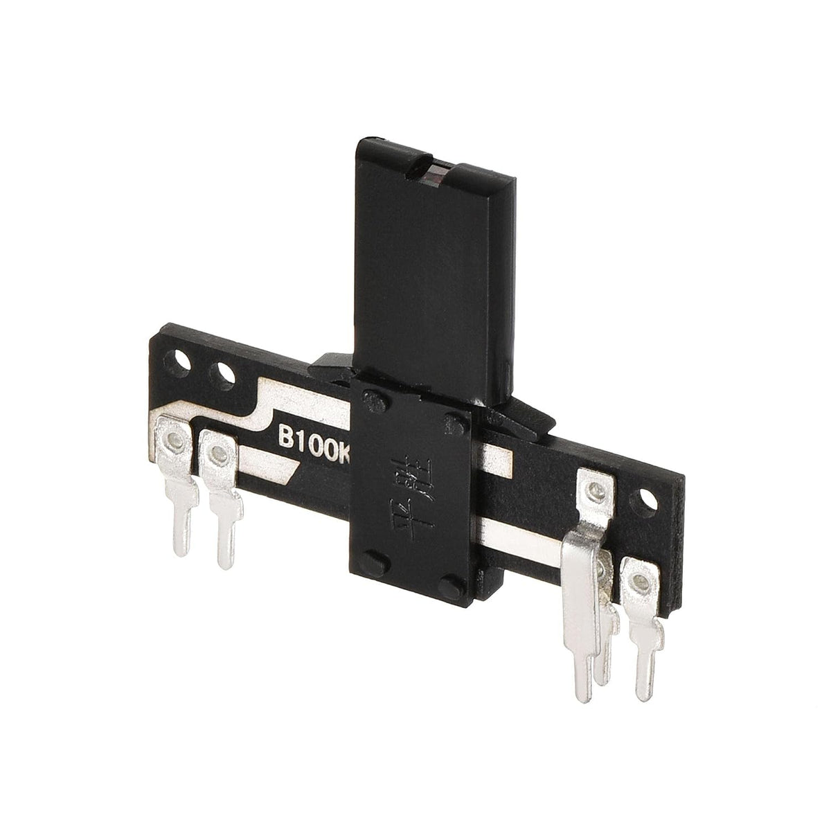 Fader Variable Resistors Mixer 35mm Straight Slide Potentiometer B100K Ohm Single Channel 2pcs