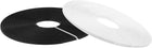 Boning for Sewing, 2Pcs 100 Yards 6mm - Polyester Sew-Through Low-Density Corset Boning for Wedding Dress, Bridal Gown (Black+White)