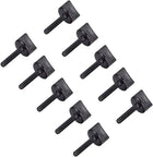 M4 x 20mm Thumb Screw Bolt Hand Driven Spade Nylon Plastic Screws Metric Thread for RC Model Aircraft 10 Pcs
