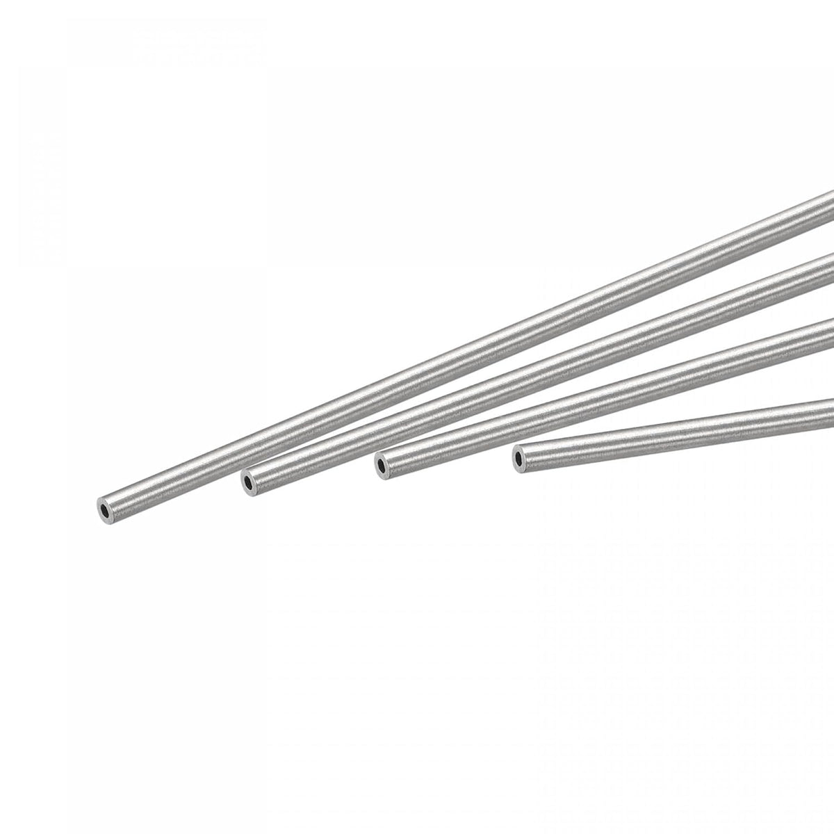 316 Stainless Steel Tube, 2mm OD 0.5mm Wall Thickness 250mm Length Pipe 4 Pcs
