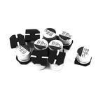 10pcs 100uF 16V Surface Mounted Devices Aluminum Electrolytic Capacitors 6mm x 5mm