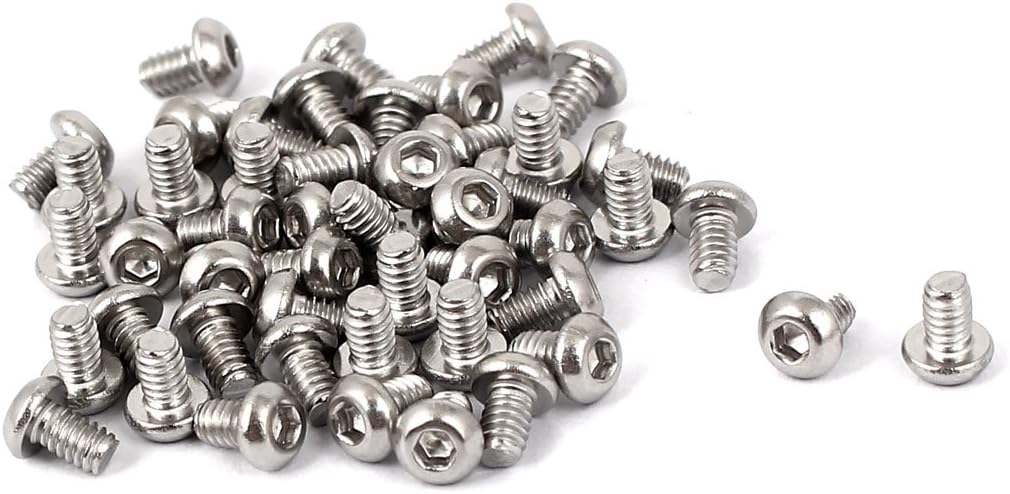 M3 x 14mm ステンレスボタンヘッドソケットキャップスクリュー 50個