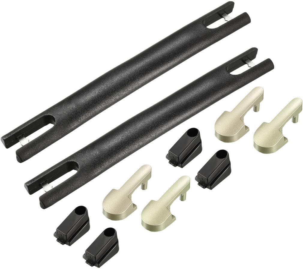 Luggage Handle, 205mm Long Strap Grip Replacement for Suitcase Case Black 2Pcs