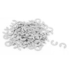 Fastener External Retaining Ring E-Clip Circlip 2.5mm 100pcs