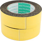 2Pcs 35mm x 1mm Single Sided Self Adhesive Shockproof Sponge Foam Tape 5 Meters Length