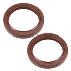 Oil Seal 40mm Inner Dia 52mm OD 7mm Thick Fluorine Rubber Double Lip Seals 2Pcs