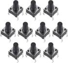 6x6x9.5mm Panel Mini/Micro/Small PCB Momentary Tactile Tact Push Button Switch DIP 10PCS