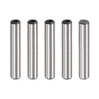 M3 Internal Thread Dowel Pin 5pcs 5x30mm Chamfering Flat Carbon Steel Cylindrical Pin Bed Bookshelf Metal Devices Industrial Pins