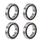 MR128K Deep Groove Ball Bearings 8mm Bore 12mm OD 2.5mm Width Open Type Chrome Steel Z2 4pcs