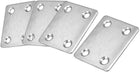 Repair Plate, 47mm x 38mm, Flat Fixing Mending Bracket Connector, 4 Pcs