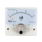 DC 0-30mA Analog Current Panel without Pulse Meter Ammeter 85C1 30MA Grey White